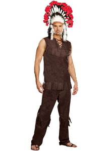 True Native American Adult Costume