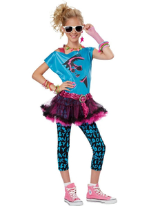80'S Girl Teen Costume