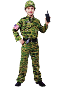 Army Soldier Child Costume