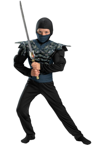 Black Camo Ninja Child Costume