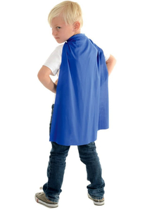 Blue Superhero Cape Child