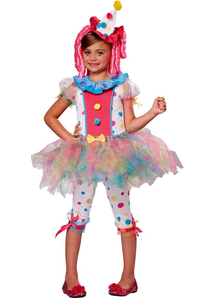 Cute Girl Clown Costume