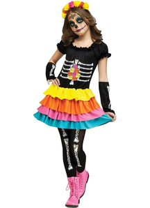 Day Of The Dead Child Costume