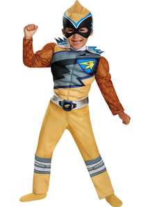 Dino Gold Ranger Toddler Costume