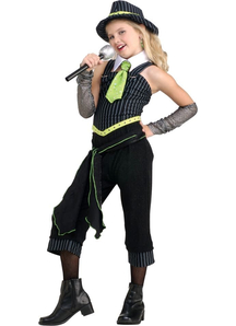 Gangster Singer Child Costume