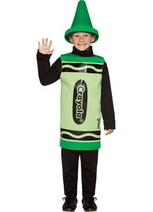 Green Crayola Child Costume