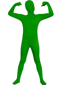 Green Skin Suit Kids