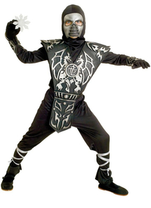 Ice Ninja Dragon Child Costume