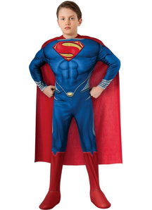 Man Of Steel Superman Child Costume