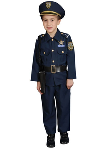 Police Boy Child Costume
