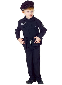 Police Man Child Costume