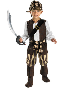 Skull Pirate Child Costume