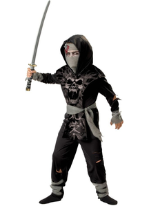 Zombie Ninja Boys Costume