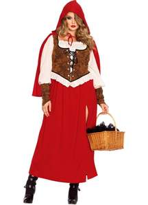 Amazing Riding Hood Plus Size Costume
