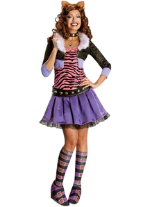 Clawdeen Wolf Monster High Adult Costume