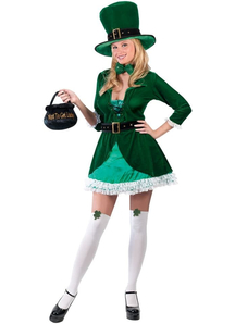 Cute Leprechaun Adult Costume