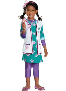 Doc Pet Vet Girls Costume
