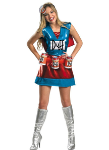 Duffwoman Simpsons Adult Costume