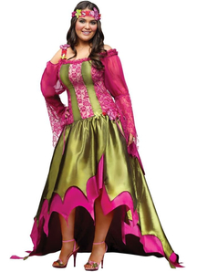 Flower Fairy Adult Plus Size Costume