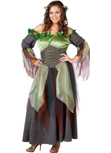 Forest Lady Adult Plus Size Costume