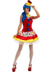Funny Clown Adult Costume