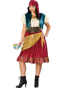 Gypsy Plus Size Adult Costume