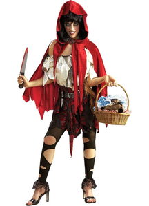 Halloween Riding Hood Adult Costume