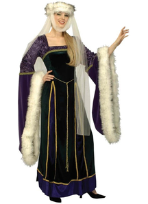 Medieval Queen Adult Costume