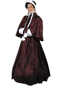 Mrs Dickens Adult Costume