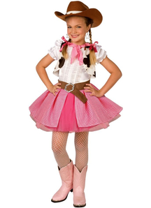 Pretty Cowgirl Child Costume