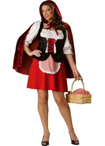 Red Riding Hood Plus Size Adult Costume