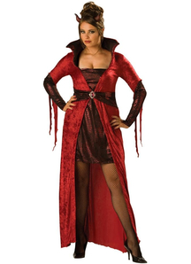 Seductive Devil Adult Plus Size Costume