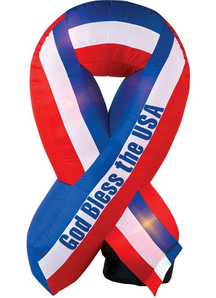 Airblown God Bless The Usa Ribbon