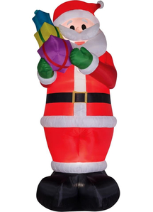 Airblown Santa With Gifts
