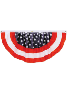 American Stars Stripes Bunting. Holiday Decorations.