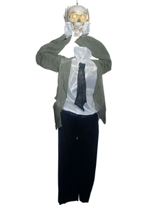 Animated Detached Skeleton Head