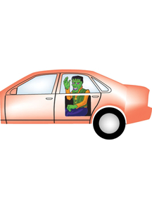 Back Seat Monster Ghoul