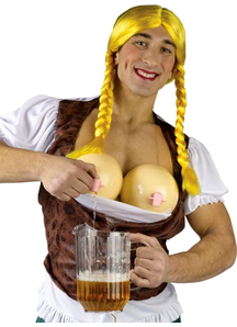 Bar Boobs. Table Decorations.
