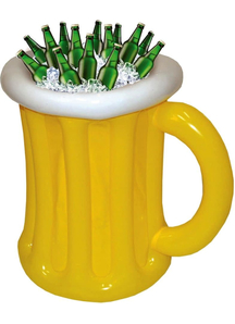 Beer Mug Cooler. Octoberfest Decorations.