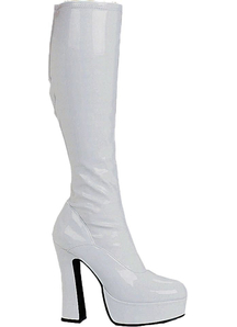 Boot Chacha White Size 10