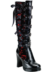 Boot Crypto Buckle Bk Size 10