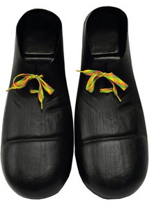 Clown Shoe Plastic Black