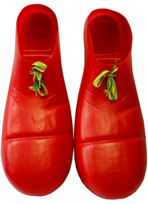 Clown Shoe Plastic Red