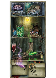 Fridge Door Cover. Walls, Doors, Windows Decoration.