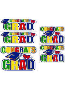 Graduation Auto-Clings.