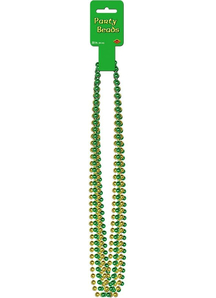 Green Party Beads.
