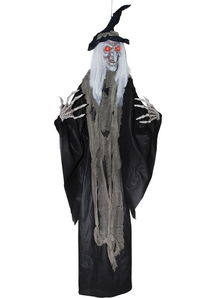 Hanging 6 Ft Witch. Halloween Props.