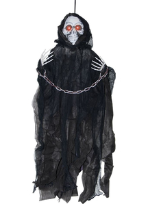 Hanging Black Reaper In Chains