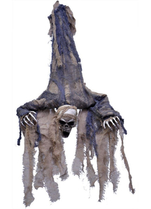 Hanging Upside Down Ghoul. Halloween Prop.
