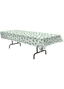 Holly Tablecloth. Holiday Decorations.